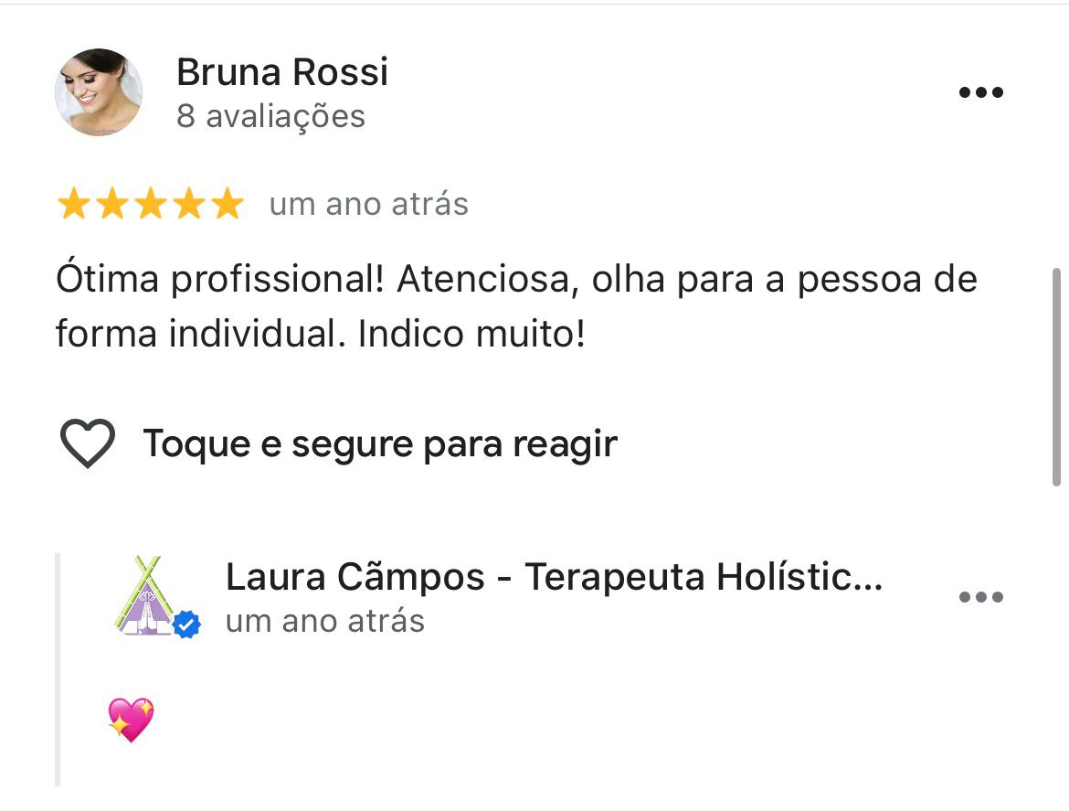 Avaliação de Bruna Rossi
