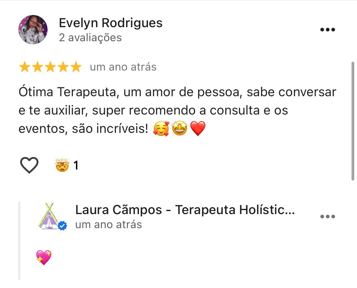 Avaliação de Evelyn Rodrigues